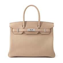 将图像加载到图库查看器中，HERMES Birkin Beige Marfa Togo Leather Size 30
