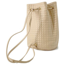 Load image into Gallery viewer, CELINE CBag Charm Backpack Beige Leather
