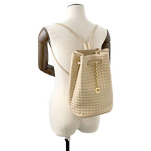 Load image into Gallery viewer, CELINE CBag Charm Backpack Beige Leather
