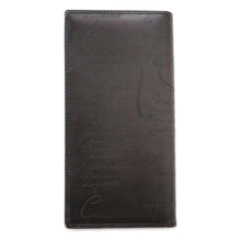 Load image into Gallery viewer, Berluti Calligraphy Santal Bi-fold Wallet Black Leather
