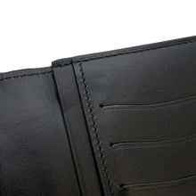 Load image into Gallery viewer, Berluti Calligraphy Santal Bi-fold Wallet Black Leather
