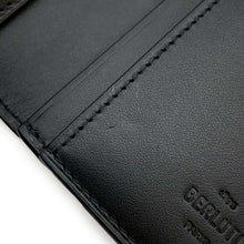 Load image into Gallery viewer, Berluti Calligraphy Santal Bi-fold Wallet Black Leather
