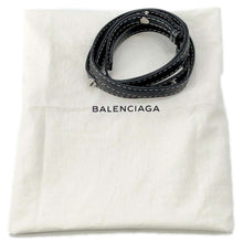 Load image into Gallery viewer, BALENCIAGA Bazar 2way Tote Bag Black/Multicolor 452458 Leather Size XS
