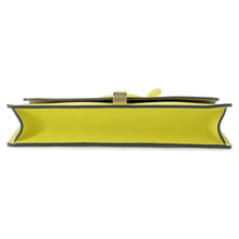 Load image into Gallery viewer, Valextra Valextra Iside Pochette Yellow Leather
