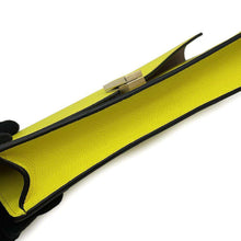 Load image into Gallery viewer, Valextra Valextra Iside Pochette Yellow Leather
