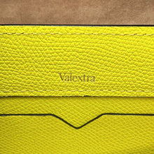 Load image into Gallery viewer, Valextra Valextra Iside Pochette Yellow Leather
