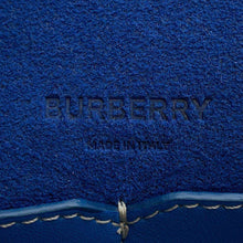 Load image into Gallery viewer, BURBERRY Soft Bucket 2way Tote Bag Blue 8039046 Leather Size Mini
