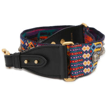 将图像加载到图库查看器中，Dior Shoulder Strap Multicolor Canvas Leather
