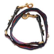 将图像加载到图库查看器中，Dior Shoulder Strap Multicolor Canvas Leather
