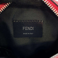 将图像加载到图库查看器中，FENDI Monster Shoulder Bag Red 7VA456 Nylon Canvas
