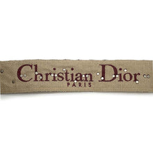 将图像加载到图库查看器中，Dior Oblique Shoulder Strap Bordeaux Canvas Leather
