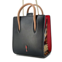 Load image into Gallery viewer, Christian Louboutin Paloma 2way Tote Bag Black/Red 1165180 Leather Size Nano
