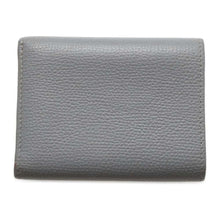 Load image into Gallery viewer, LOEWE Anagram Tri-Fold Wallet Asphalt Gray C821TR2X02 pebble grain calf
