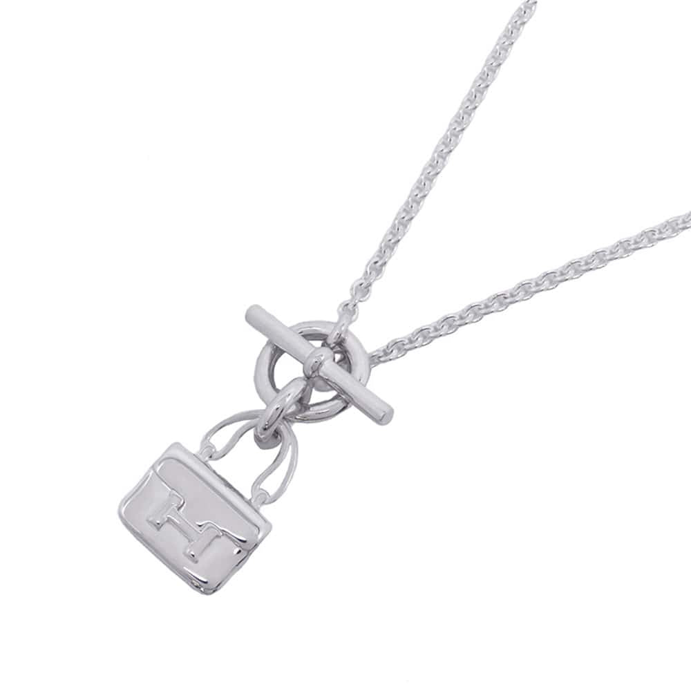 HERMES Constance Amulette Necklace SV925