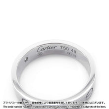 Load image into Gallery viewer, CARTIER Mini Love Ring Size 49/#9 B4050500 18K White Gold
