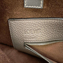 将图像加载到图库查看器中，LOEWE Anagram Strap Vertical Tote Bag Brown/Black Leather
