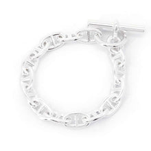 Load image into Gallery viewer, HERMES Chaine d&#39;Ancre Bracelet 15 frames Size MM SV925
