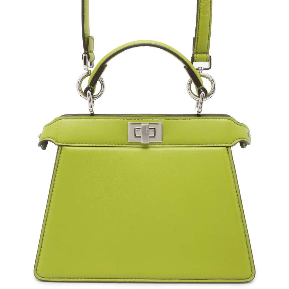 FENDI Peekaboo I See You Petit Green8BN335 Leather Size Petit