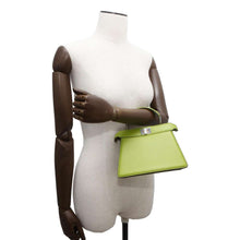 Load image into Gallery viewer, FENDI Peekaboo I See You Petit Green8BN335 Leather Size Petit
