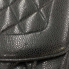 Load image into Gallery viewer, CHANEL Diana Single Flap ChainShoulder Bag Black A01165 Caviar Leather Size 25
