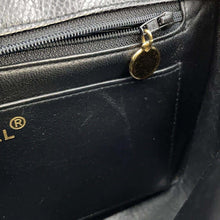 Load image into Gallery viewer, CHANEL Diana Single Flap ChainShoulder Bag Black A01165 Caviar Leather Size 25
