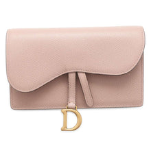 将图像加载到图库查看器中，Dior Saddle Belt Pouch Pink S5619CWVG Leather
