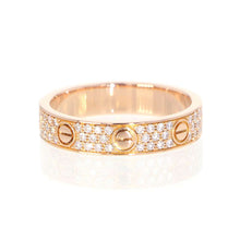 Load image into Gallery viewer, CARTIER Mini Love Ring Size 51/#11B4085851 18K Pink Gold
