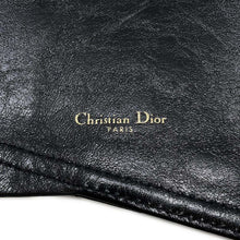 将图像加载到图库查看器中，Dior saddle belt Size 35.8&quot; Black B0049CNOH Leather
