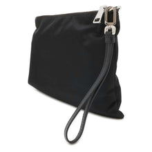 Load image into Gallery viewer, PRADA Re-Nylon xSaffiano LeatherLeather Pouch Black 2NH006 Nylon
