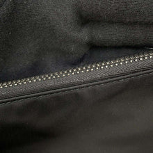 Load image into Gallery viewer, PRADA Re-Nylon xSaffiano LeatherLeather Pouch Black 2NH006 Nylon
