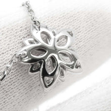 Load image into Gallery viewer, Van Cleef &amp; Arpels Lotus Necklace Size MiniVCARP0ZW00 18K White Gold
