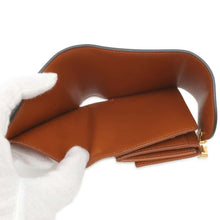 Load image into Gallery viewer, CELINE Triomphe Small flap wallet Tan 10D782CQH PVC/Leather
