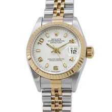 Load image into Gallery viewer, ROLEX Datejust W26mm Stainless Steel K18YG White Dial 79173
