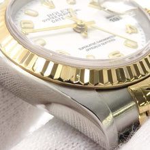 Load image into Gallery viewer, ROLEX Datejust W26mm Stainless Steel K18YG White Dial 79173
