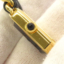 将图像加载到图库查看器中，CHANEL Premiere W20mm×H26ｍｍ Gold Plated Leather Black DialH0001
