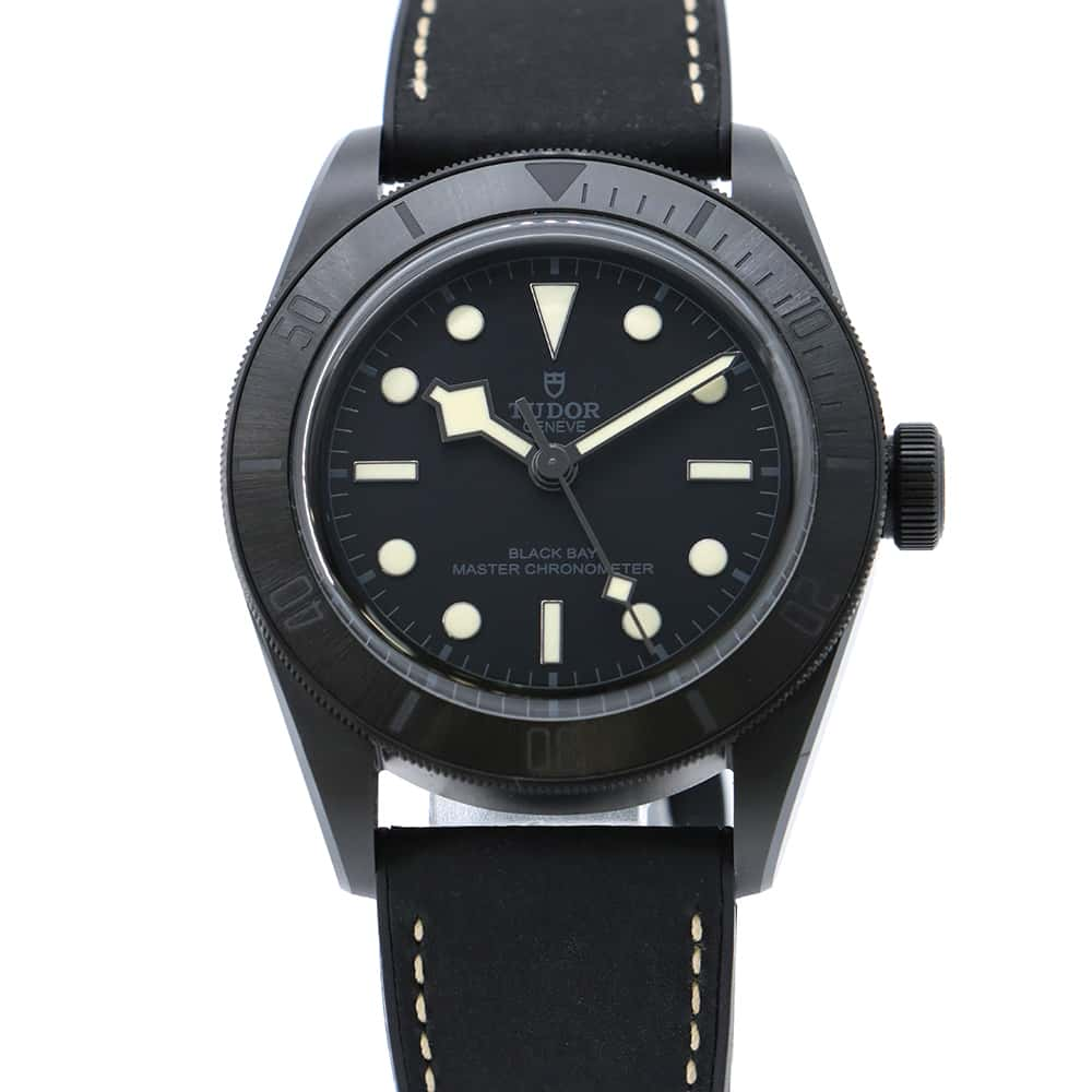 TUDOR Black Bay Ceramic W41mm Ceramic Rubber Black Dial M79210CNU-0001