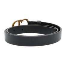 将图像加载到图库查看器中，Dior Saddle Belt Size 70 Black B0042CWGH_M900 Calf Leather
