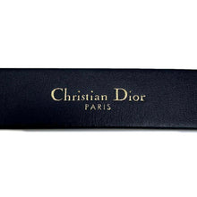 将图像加载到图库查看器中，Dior Saddle Belt Size 70 Black B0042CWGH_M900 Calf Leather
