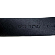 将图像加载到图库查看器中，Dior Saddle Belt Size 70 Black B0042CWGH_M900 Calf Leather
