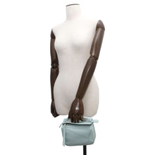 Load image into Gallery viewer, LOEWE Puzzle bag Shoulder Bag Aquamarine A510U95X58 Calf Leather Size Mini
