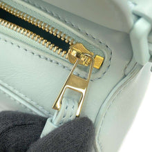 Load image into Gallery viewer, LOEWE Puzzle bag Shoulder Bag Aquamarine A510U95X58 Calf Leather Size Mini
