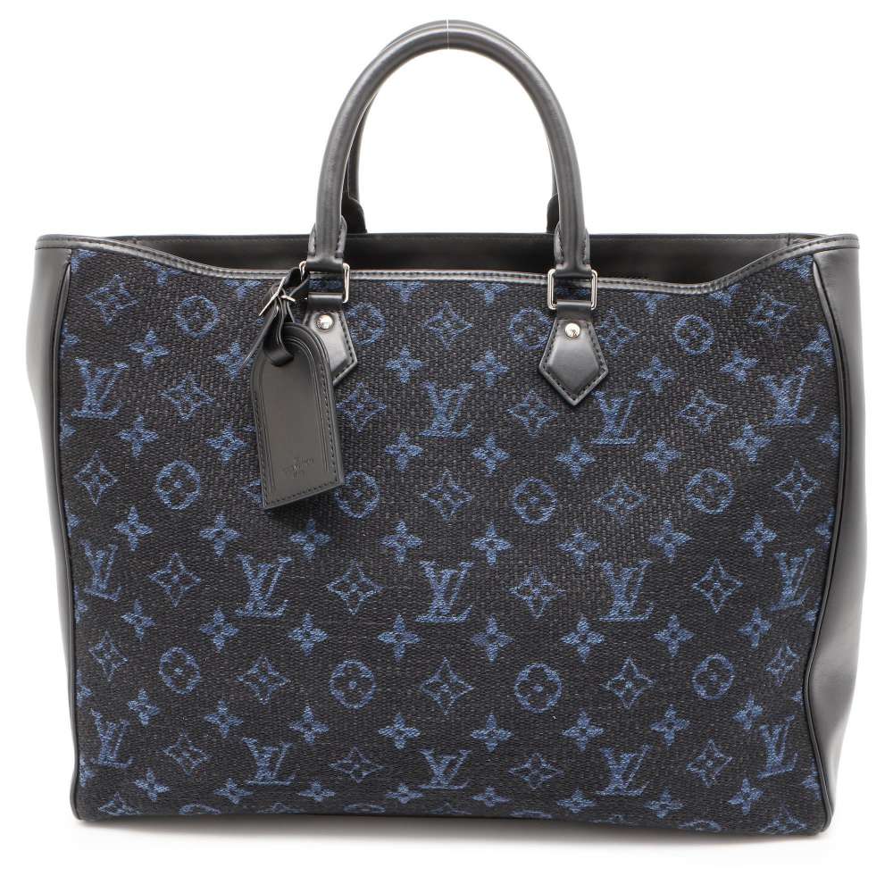 LOUIS VUITTON Grand Sac NoirM55203 Monogram・Jacquard