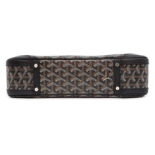 将图像加载到图库查看器中，GOYARD Saint Martin Black PVC Coated Canvas Leather
