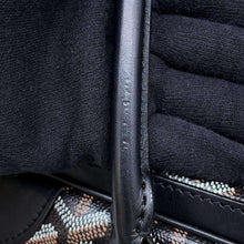 将图像加载到图库查看器中，GOYARD Saint Martin Black PVC Coated Canvas Leather
