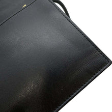 Load image into Gallery viewer, Bottega Veneta Maxi INTRECCIATO Shoulder Wallet Black Leather
