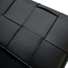 Load image into Gallery viewer, Bottega Veneta Maxi INTRECCIATO Shoulder Wallet Black Leather
