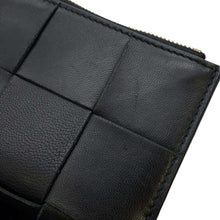 Load image into Gallery viewer, Bottega Veneta Maxi INTRECCIATO Bifold Wallet Black 706010 Leather
