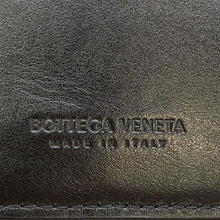 Load image into Gallery viewer, Bottega Veneta Maxi INTRECCIATO Bifold Wallet Black 706010 Leather
