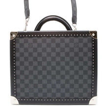 将图像加载到图库查看器中，LOUIS VUITTON Cotteville 2WAY Trunk SPO Noir Damier Graphite Size 32
