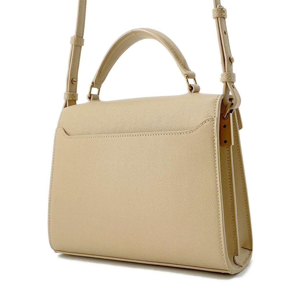 SAINT LAURENT PARIS Cassandra 2WAY Shoulder Bag Beige 623930 Leather S–  GALLERY RARE Global Online Store